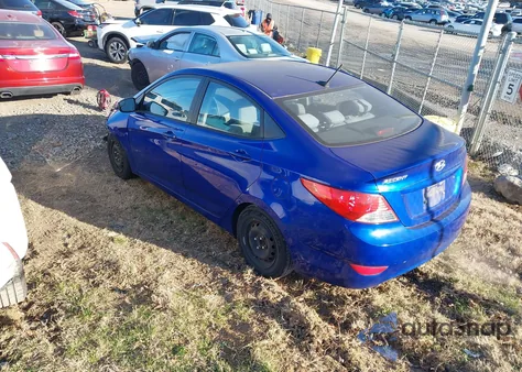 2014 Hyundai Accent Gls from USA, damaged, VIN KMHCT4AE1EU623578